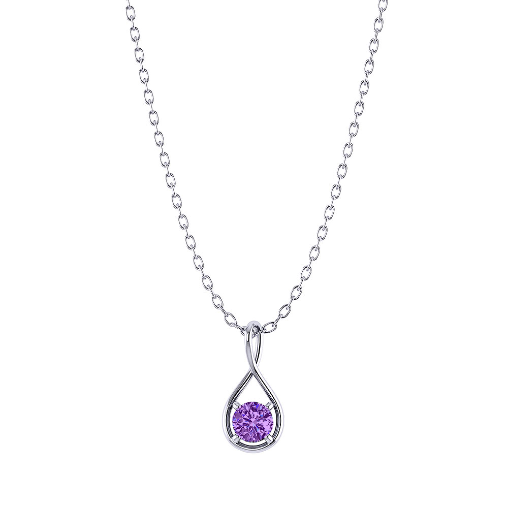 Necklace Purple